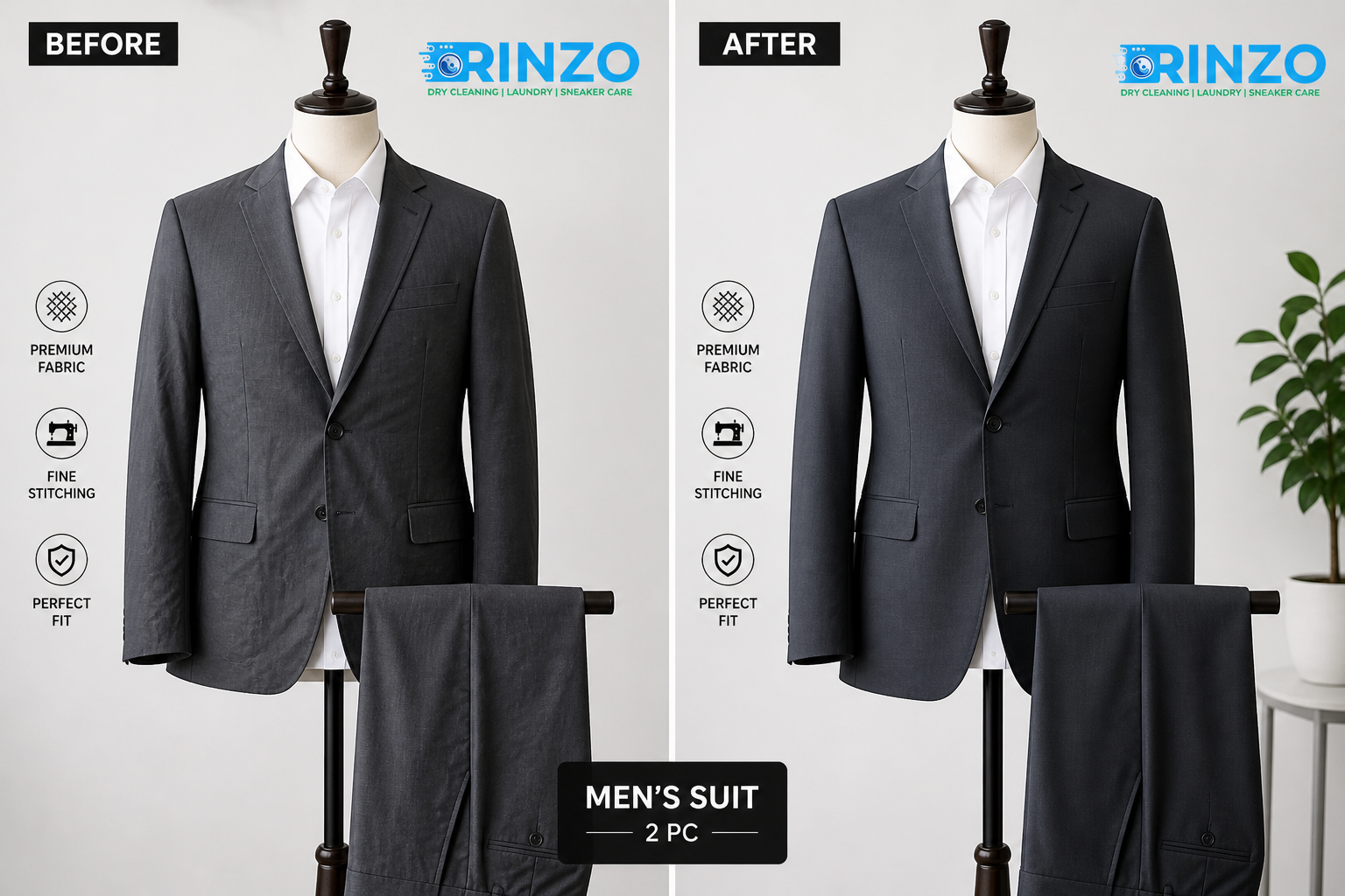 PACK OF 2 SUIT 2 PCS ( MEN) @ 20% OFF