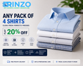 ANY PACK OF 4 SHIRTS